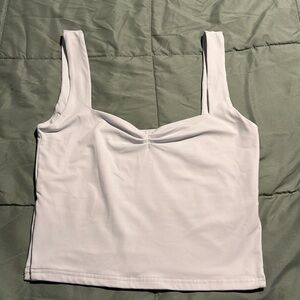 Reoria white baby doll top